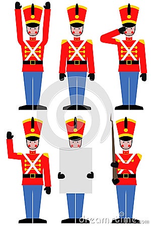 Toy Soldier Stock Photo