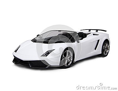 Toy sports car model Stock Photo