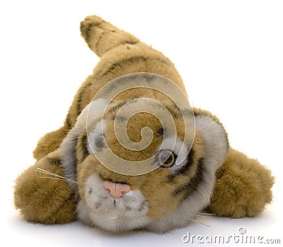 Toy tiger Stock Photo