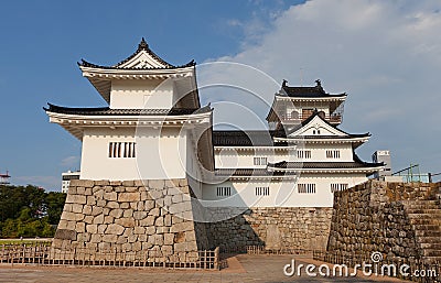 Toyama Castle in Toyama, Japan Stock Photo