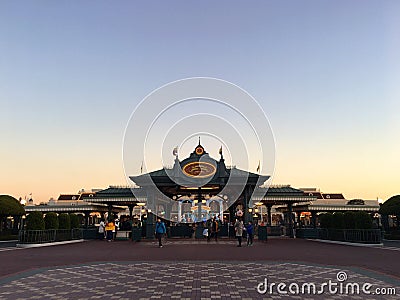 toyko Disneyland Editorial Stock Photo