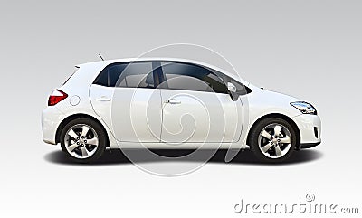 Toyota Auris Hybrid Stock Photo