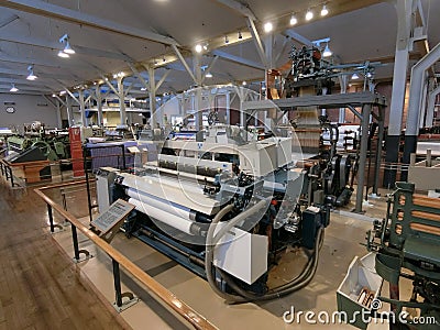 Toyota Commemorative Museum of Industry and Technology Editorial Stock Photo