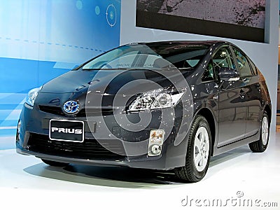 Toyota Prius 2010 Model Editorial Stock Photo