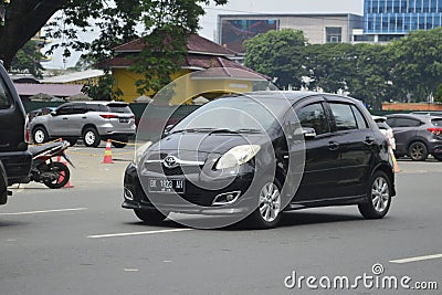 Toyota Yaris S (Daihatsu Charade) Editorial Stock Photo