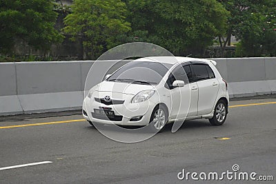 Toyota Yaris (Daihatsu Charade) Editorial Stock Photo