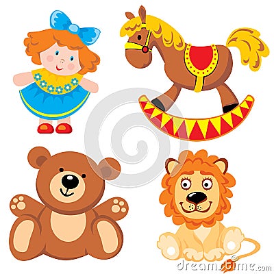 Toys Vector Illustration