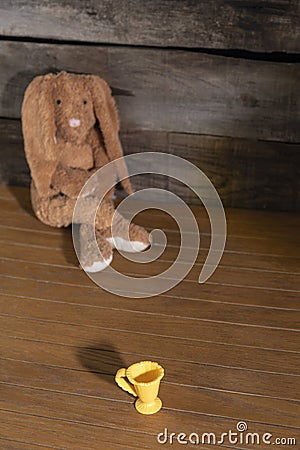 A childÂ´s toys in the house Stock Photo