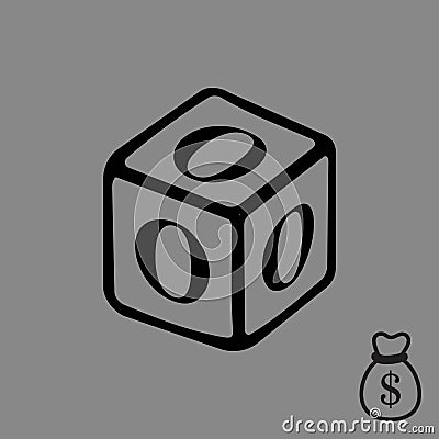 Toys icon stock vector illustration flat design Vector Illustration