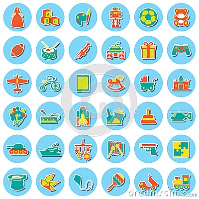 Toys icon Vector Illustration