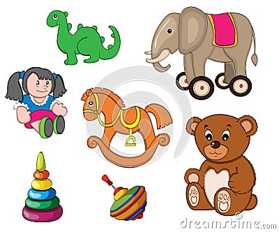 Toys Vector Illustration