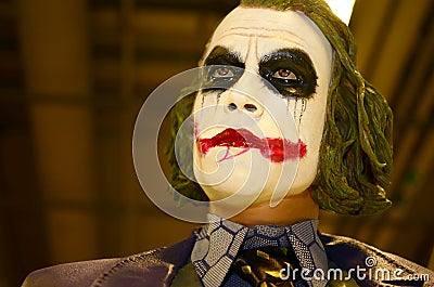 Figurins toys Heath Ledger joker Editorial Stock Photo