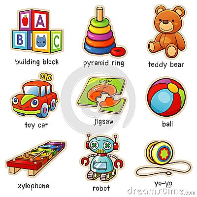 Toys Vector Illustration