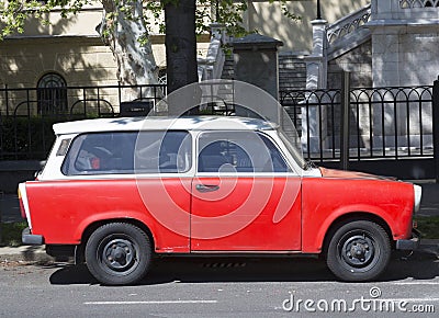 Trabant - East German car Stock Photo