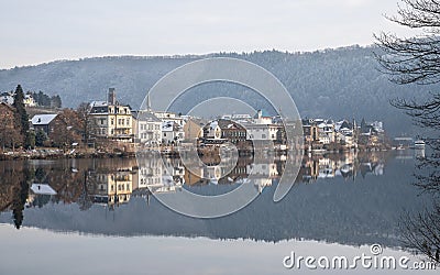 Traben-Trarbach, Moselle, Rhineland-Palatinate, Germany Editorial Stock Photo