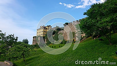 Trabzon city nice place buildings Editorial Stock Photo