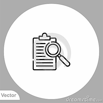 Traceable vector icon sign symbol Vector Illustration