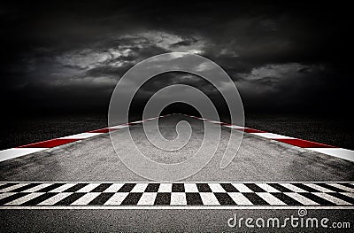 Track arena 3d Stock Photo