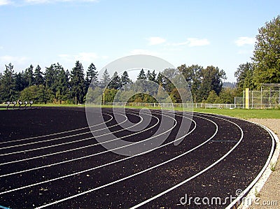 Track and Field Stock Photo