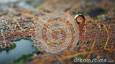 Tracking Delivery in Real Time on Interactive Map for Timely Arrivals Generative AI Cartoon Illustration