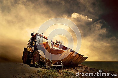 Tractor Stock Photo