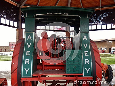 Tractor Avery Editorial Stock Photo