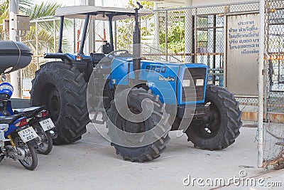 Tractor landini 8860 Editorial Stock Photo