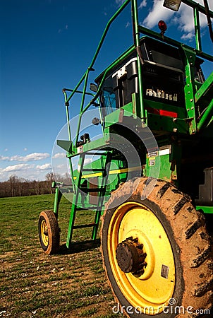 Tractor wheels Editorial Stock Photo