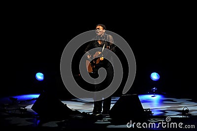 Tracy Chapman live concert at the Arcimboldi Theater Editorial Stock Photo