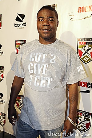 Tracy Morgan on the red carpet. Editorial Stock Photo