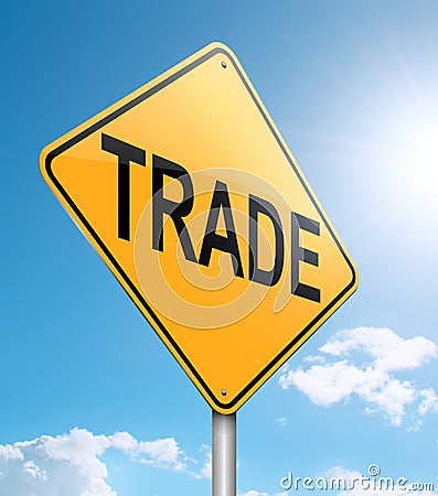 Trade concept. Stock Photo