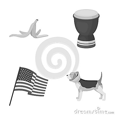 Trade, ecology, animal and other web icon in monochrome style.health-giving, business, icons in set collection. Vector Illustration