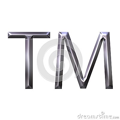 Trademark Symbol Stock Photo