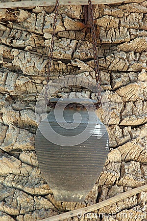 Traditional Arabic pottery Stock Photo