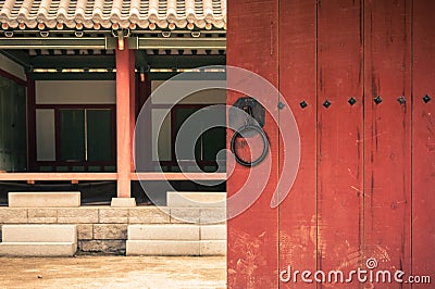 Traditional Asian Village Stock Photo