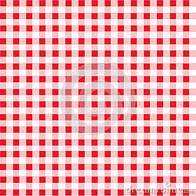Traditional Bavarian and Alpine pattern in red and white Stock Photo
