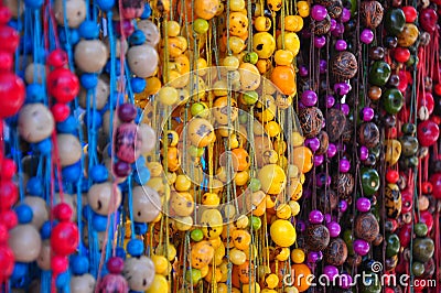 Traditional Beads Stock Photo