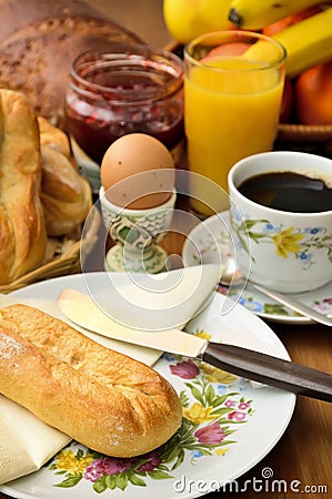 Traditional breakfast Stock Photo