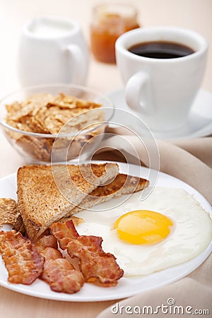 Traditional breakfast Stock Photo