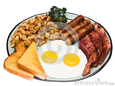 Traditional Breakfast Stock Photo