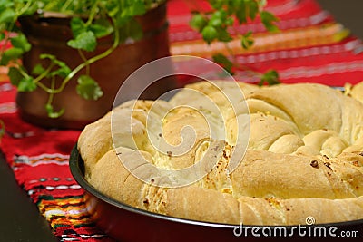 Traditional bulgarian tutmanik Stock Photo