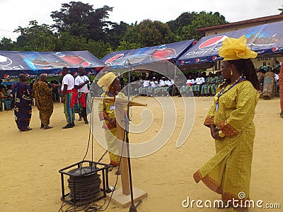 TRADITIONAL CEREMONY Editorial Stock Photo