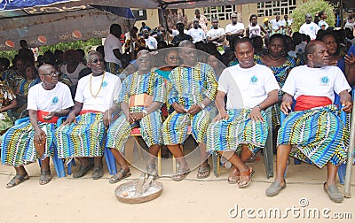 TRADITIONAL CEREMONY Editorial Stock Photo