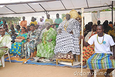 TRADITIONAL CEREMONY Editorial Stock Photo