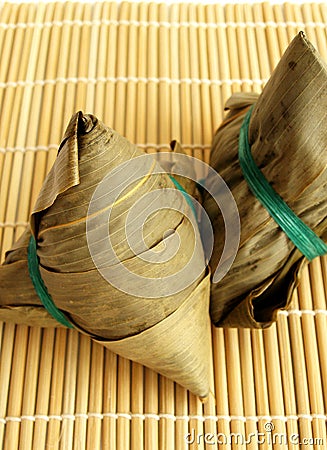 Traditional chinese dumplings Stock Photo