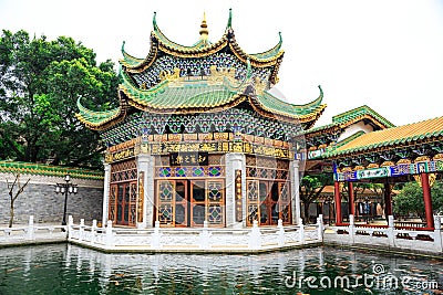 Asian Chinese classic house ancient architecture China Editorial Stock Photo