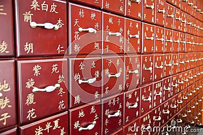 Traditional Chinese medicine Stock Photo