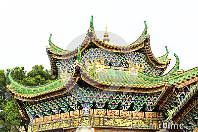 roof of Chinese classic house China Stock Photo