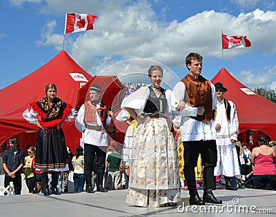 Traditional Croatian Clothing Editorial Stock Photo