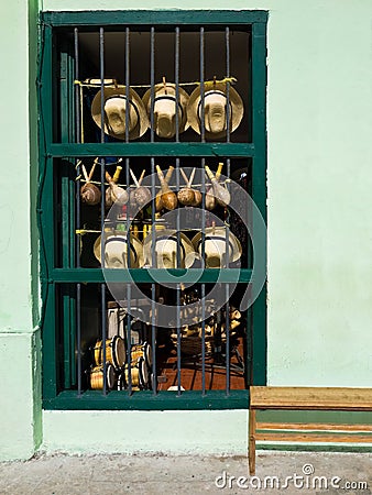 Traditional cuban souvenirs in Havana Stock Photo